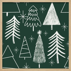 Christmas Tree Evergreen - Tree - Pine Tree Green Poster