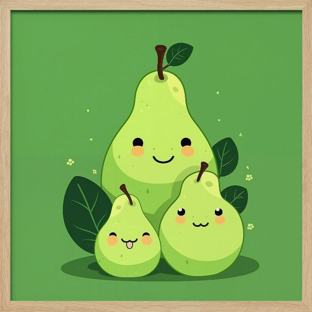 Pear Mom Poster