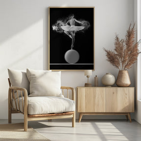 Spin with Ball Poster