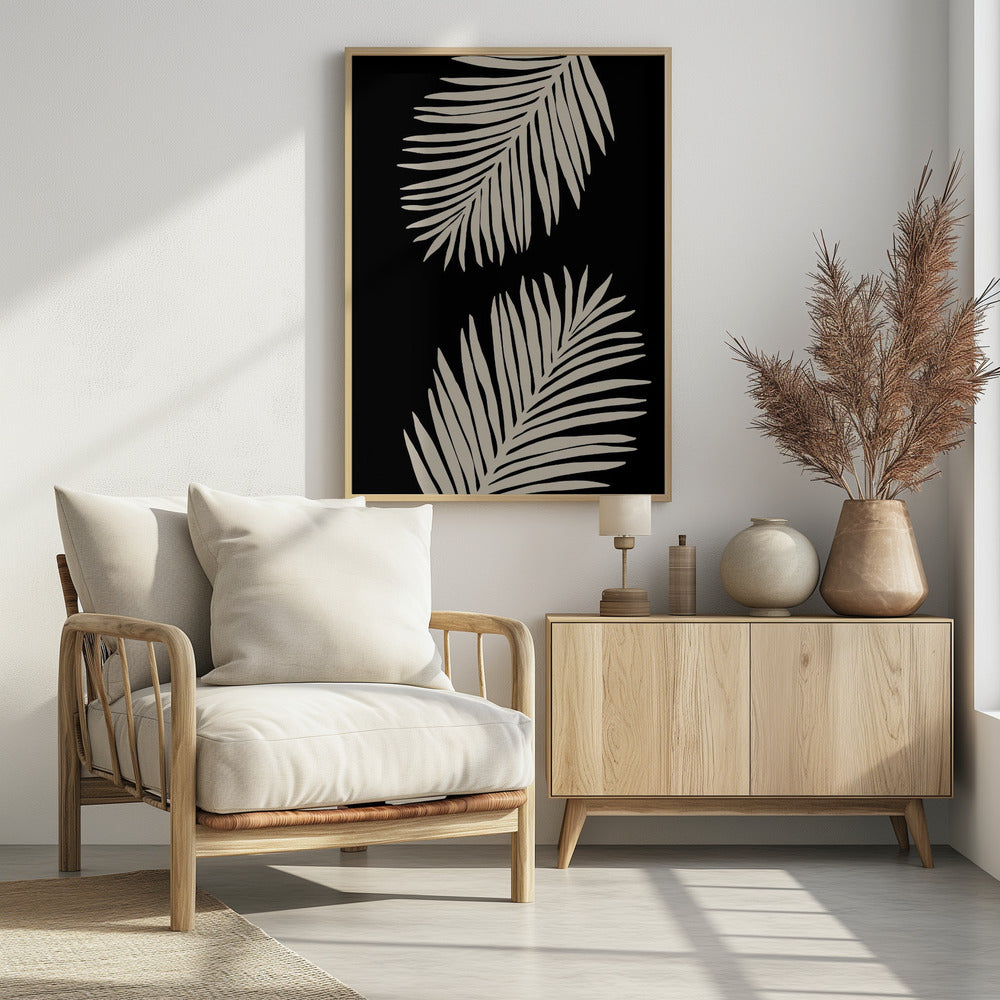 Palm Leaves Poster