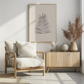 Palm Leaf Ink Poster