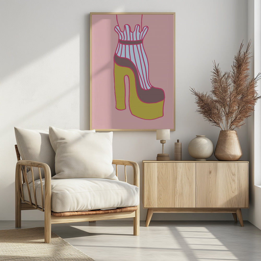 Yellow Heel 02 Poster