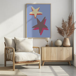 Blue Star Poster