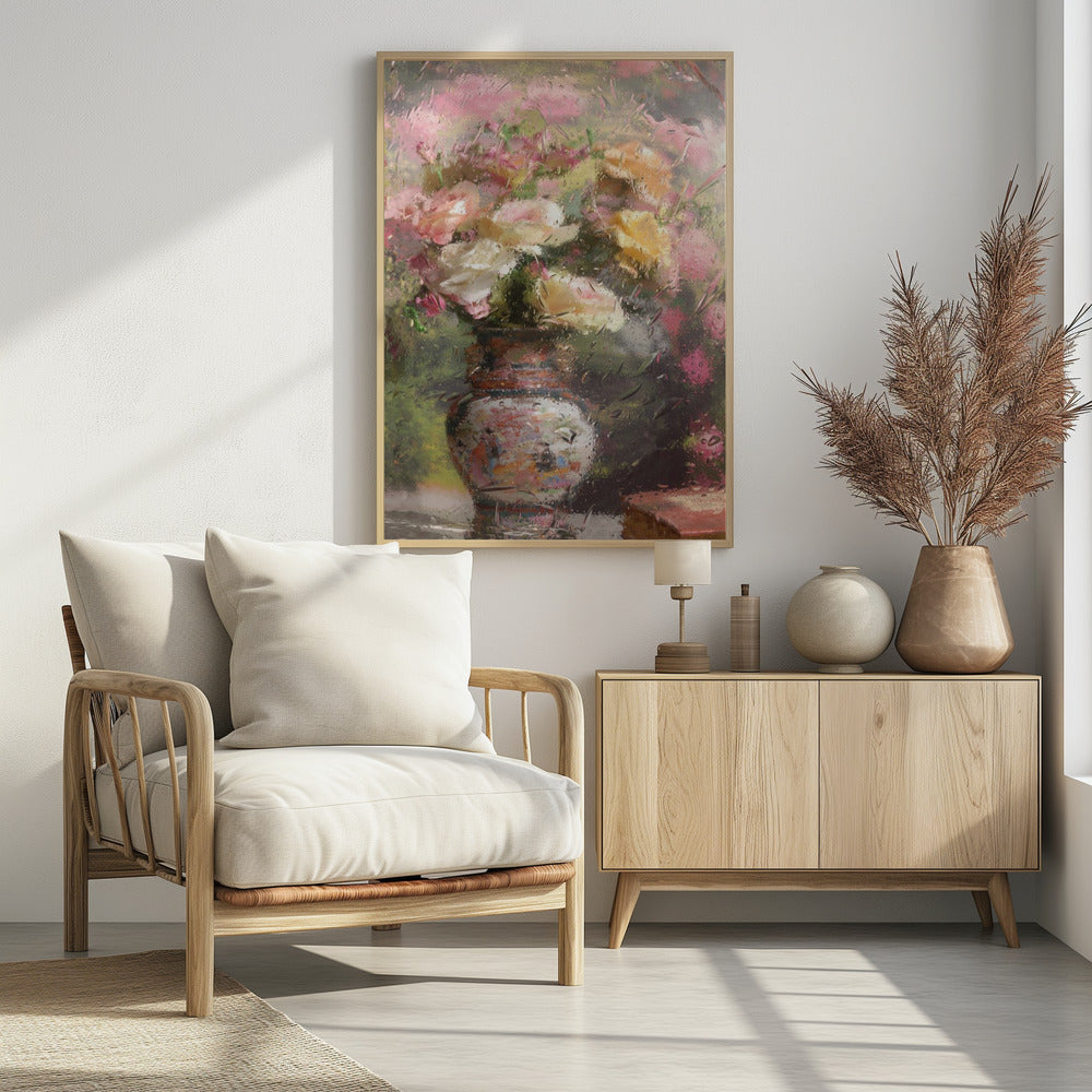 Still life with flowers Poster