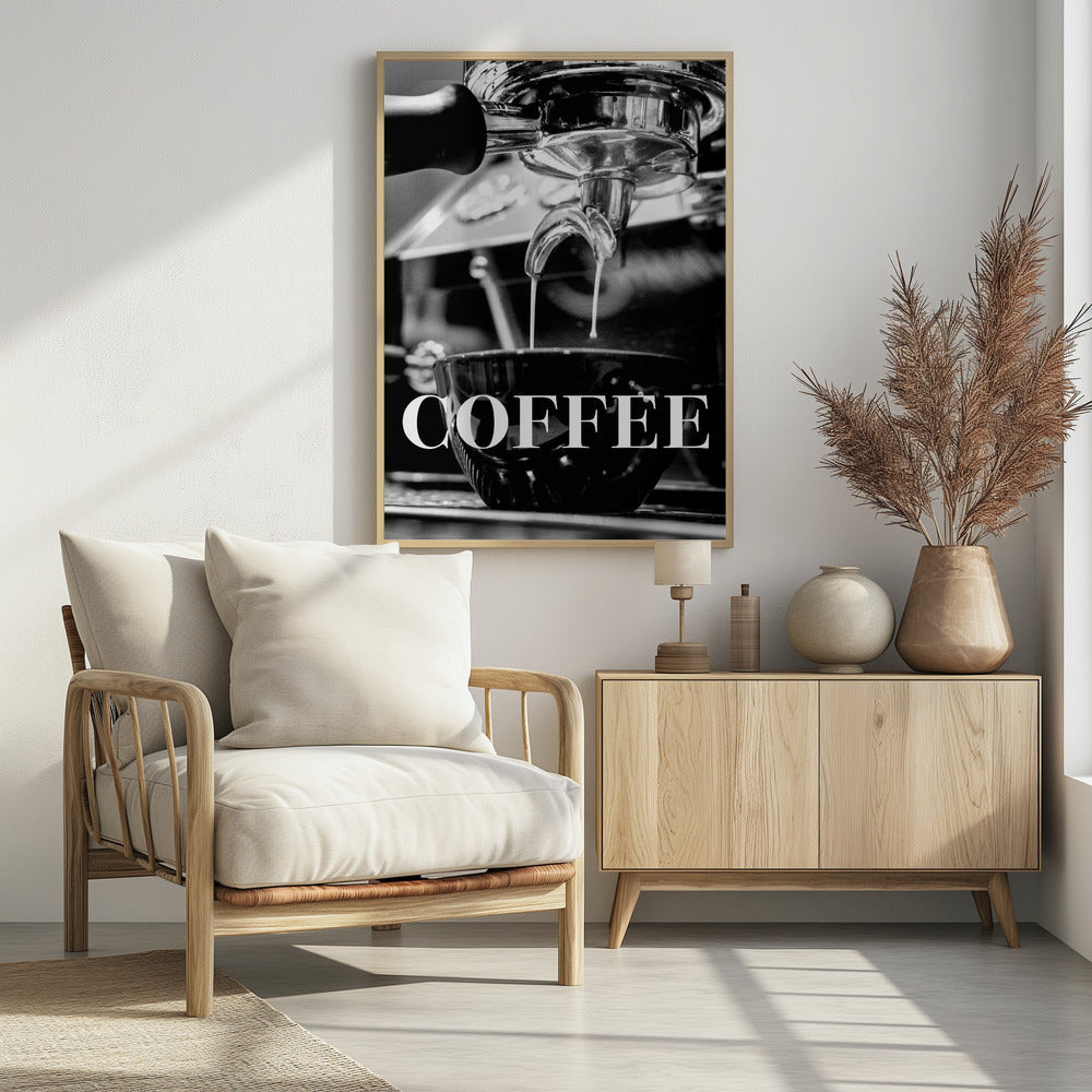 Coffee Text Poster