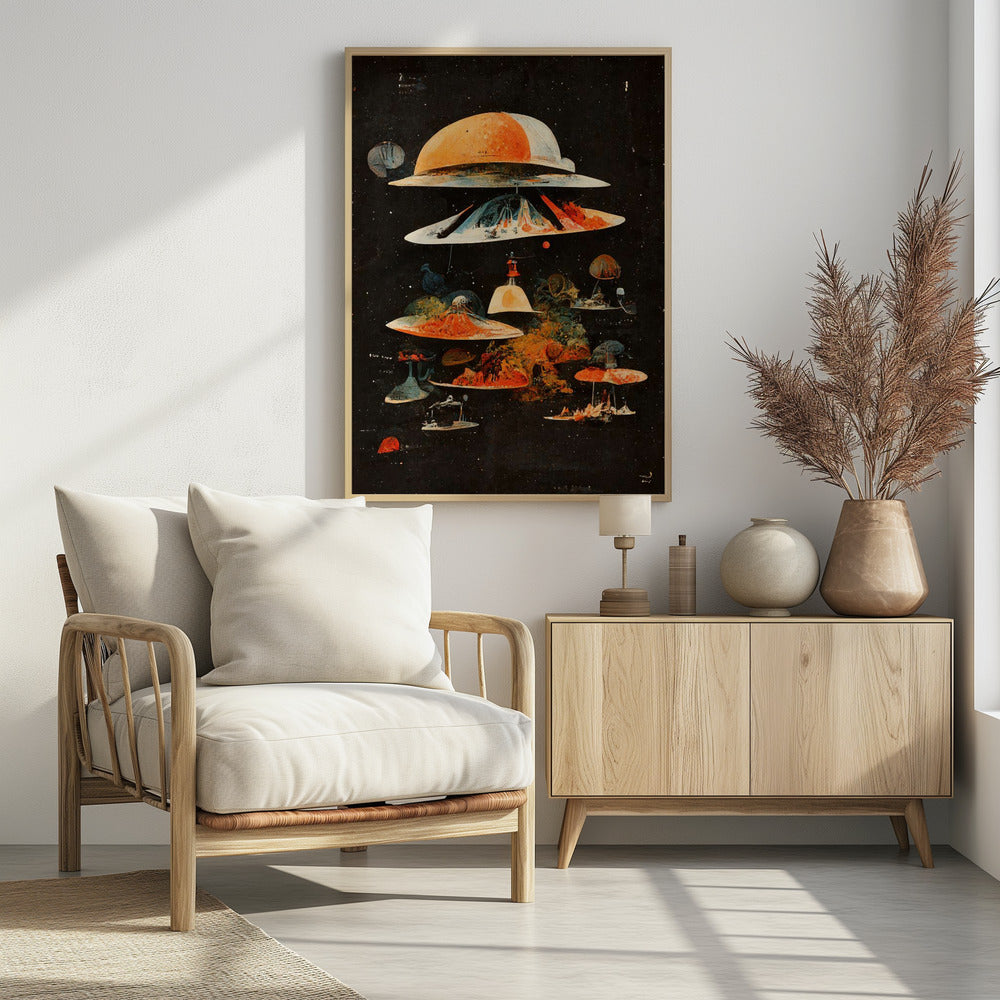 Flying Saucers Poster