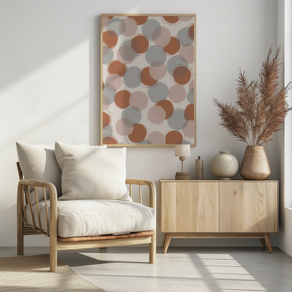 Pastel Dots Poster