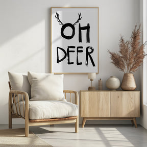 Oh Deer Poster