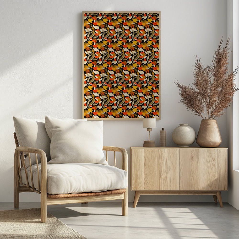Autumn Pattern Poster