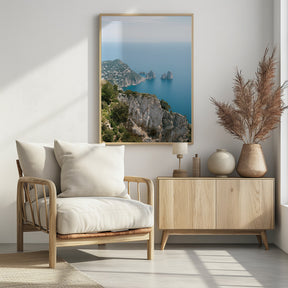 Coast of Capri Italy Poster