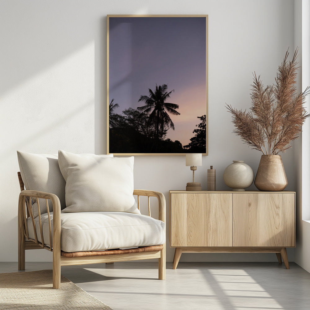 Lombok sunset Poster