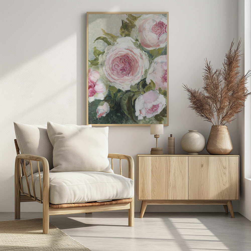 Freyia painterly florals Poster