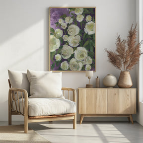 Noray painterly roses Poster