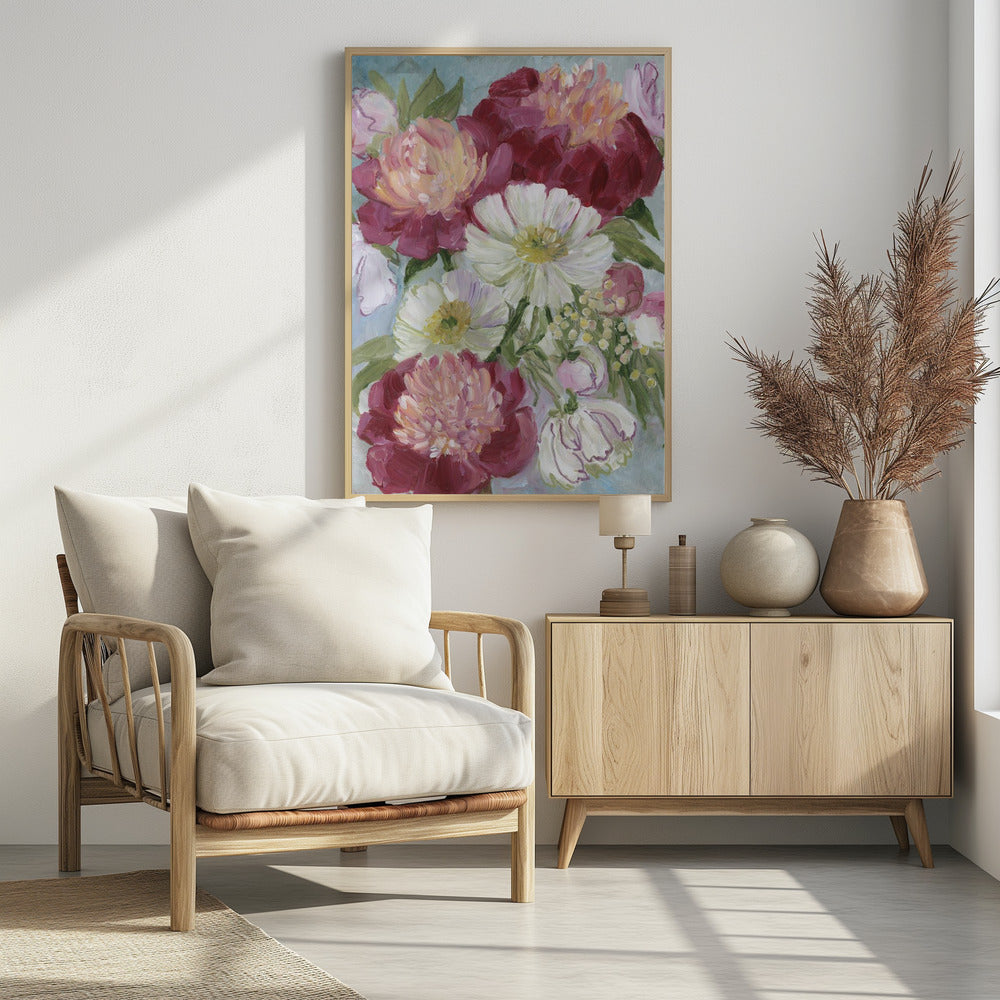 Eleanora painterly florals Poster