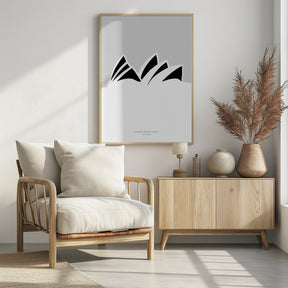 Minimal Sydney Opera House Poster