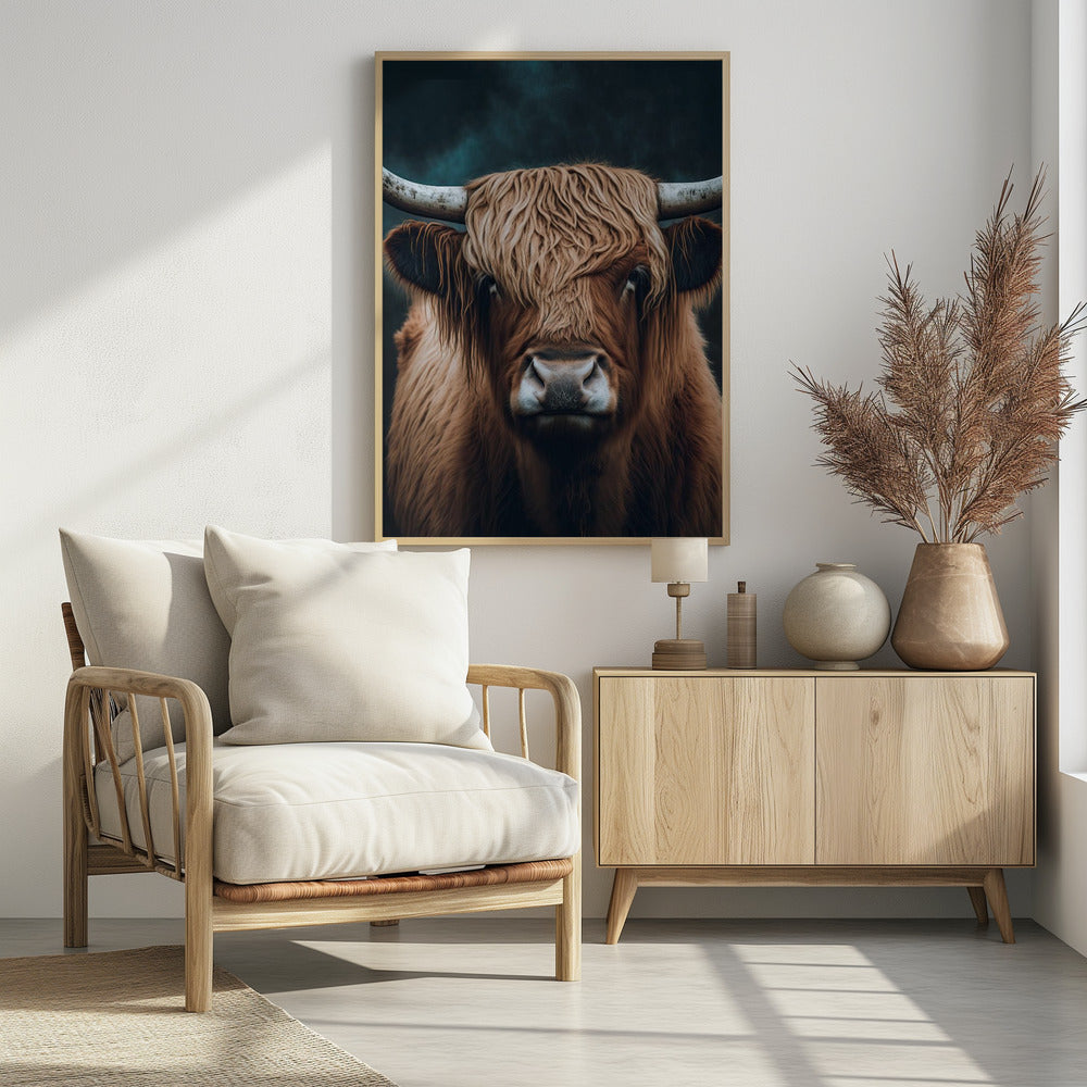 Highland Cow Poster