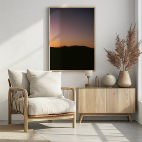 Dune Grass Sunset Poster