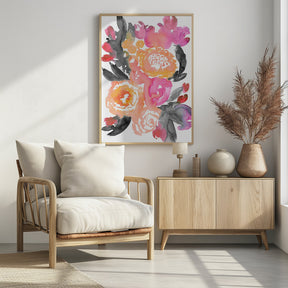 Olympe florals II Poster