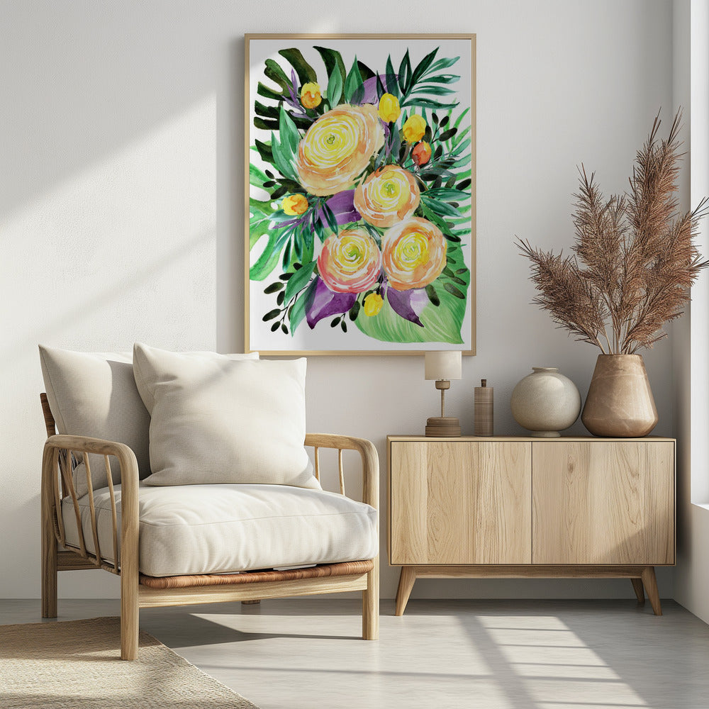 Lola tropical bouquet Poster