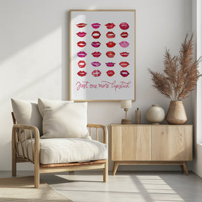 Just one more lipstick Poster