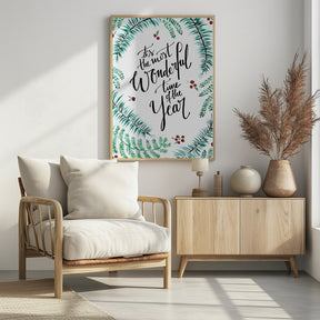 Most Wonderful Time Of The Year Christmas Poster