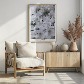 Distressed freesias III Poster