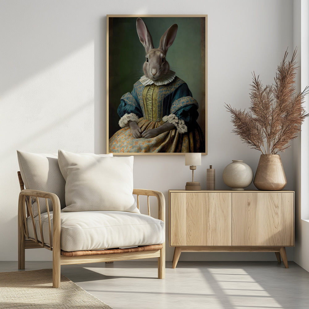 Mrs Bunny Poster