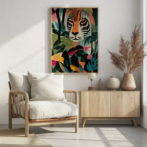 Jungle Tiger Poster