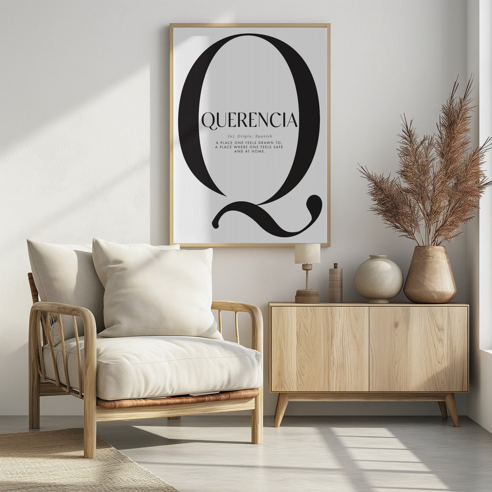 Querencia definition Poster