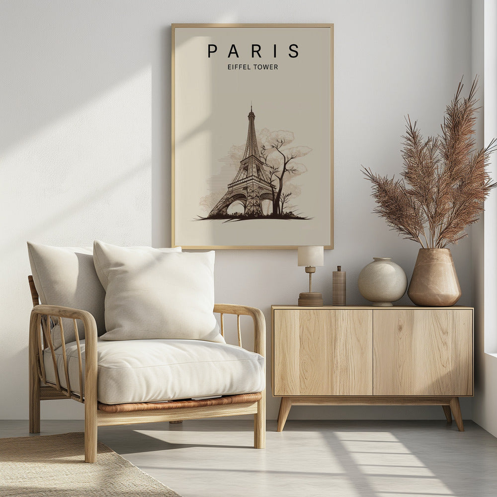 Paris Eiffel Tower Poster