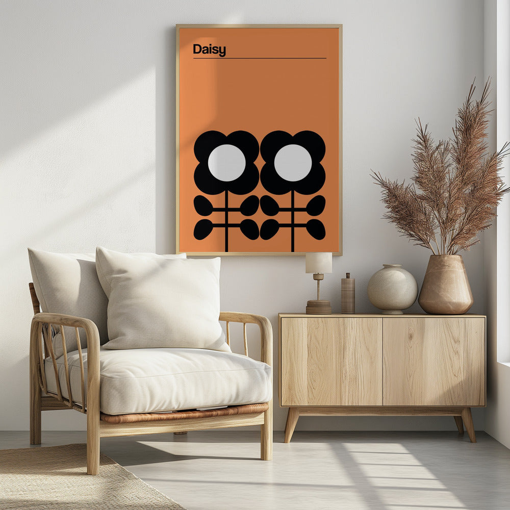 Daisy Mellow Yellow Poster