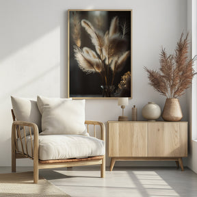 Pampas Grass In Sunlight Poster