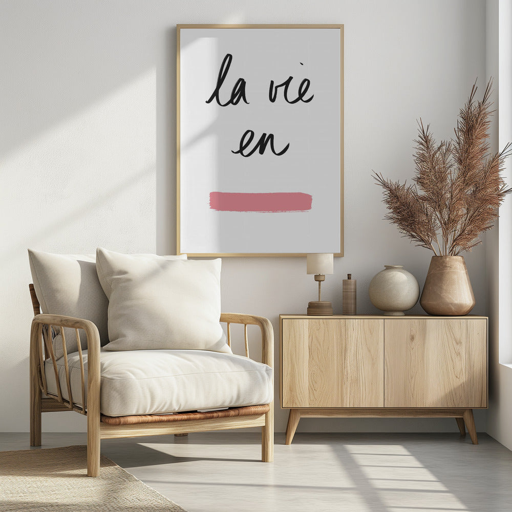 La Vie En Rose Poster