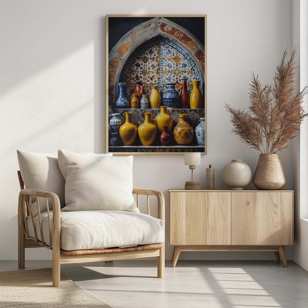 Moroccan Still Life No 6 Poster