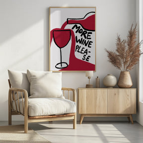 More Wine Please Poster