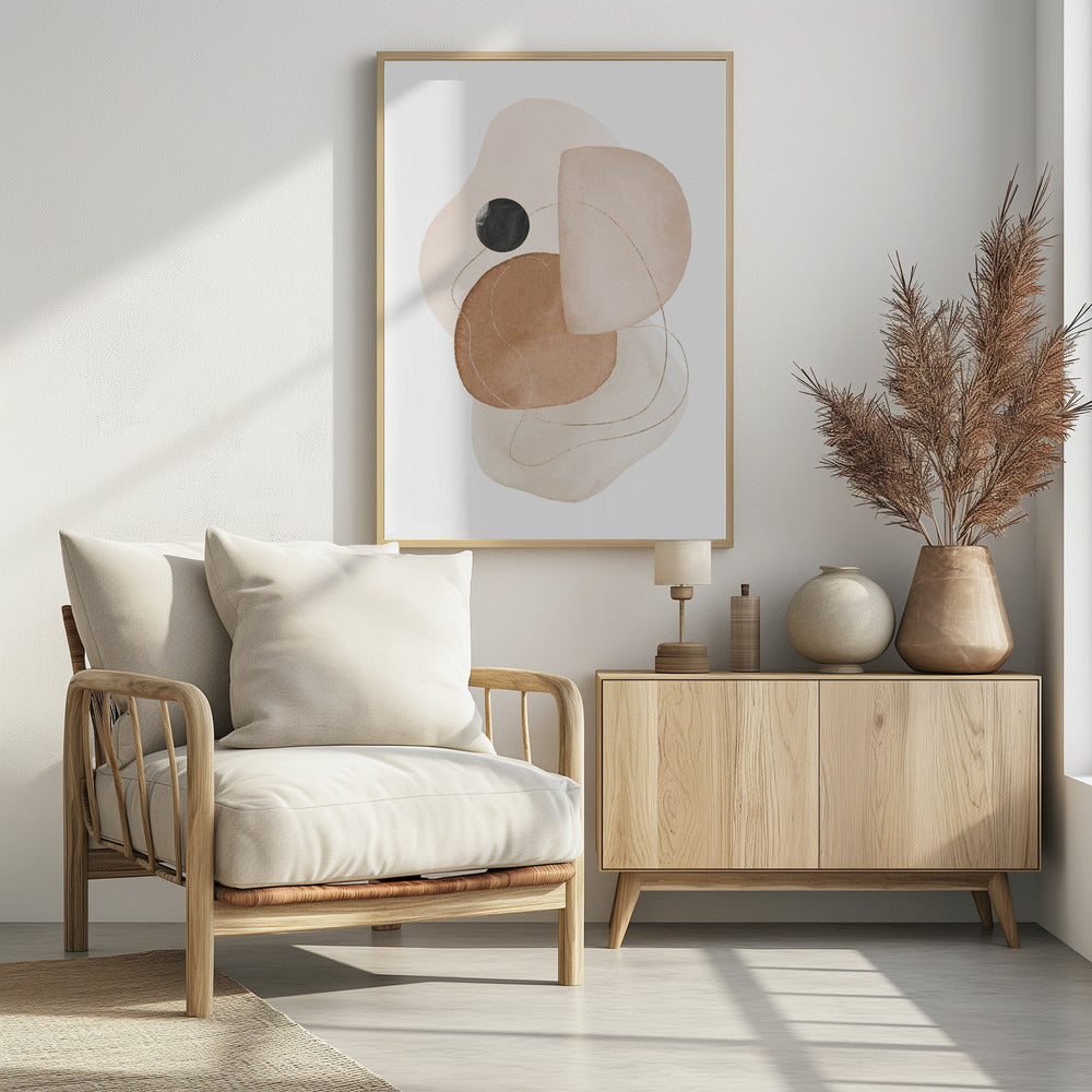 Geometric Abstract Art Poster