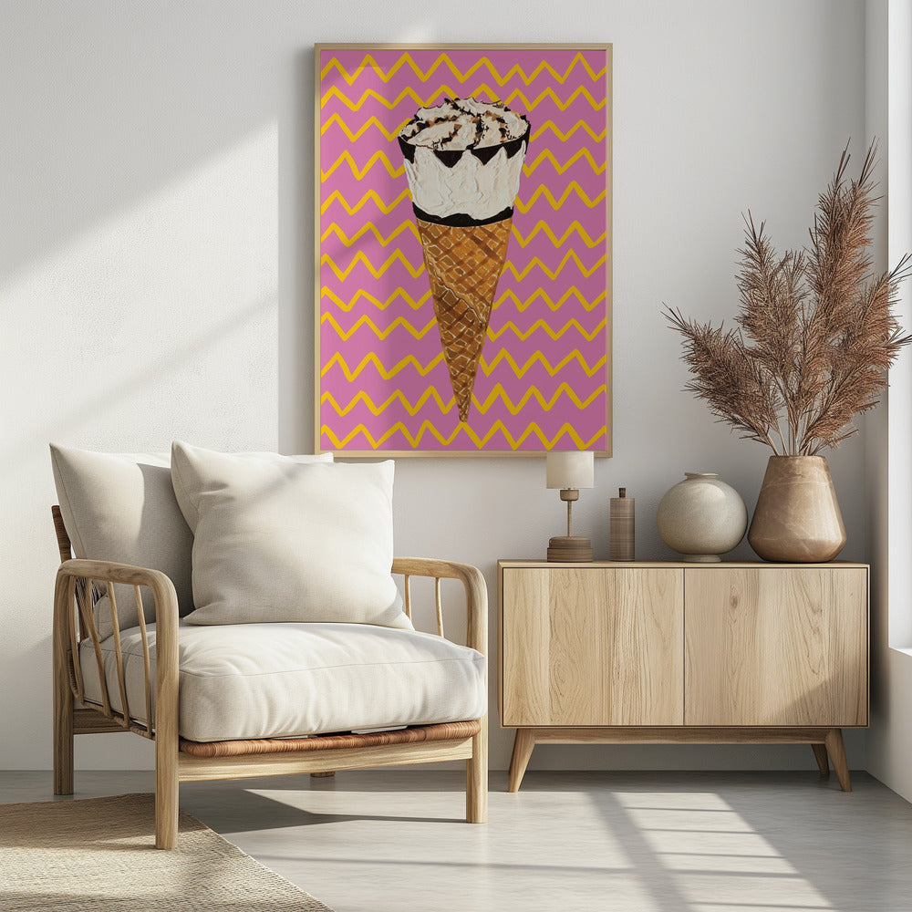 Cornetto Pink Poster