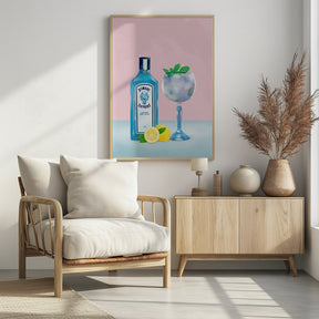 Gin Cocktail Poster