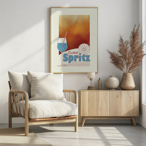 Aperol Spritz print Poster