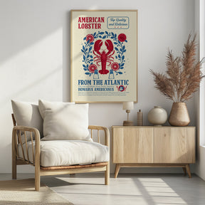 Lobster kitchen print Poster