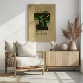 Esoteric dance print Poster