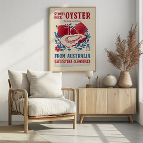 Oyster kitchen decor Poster