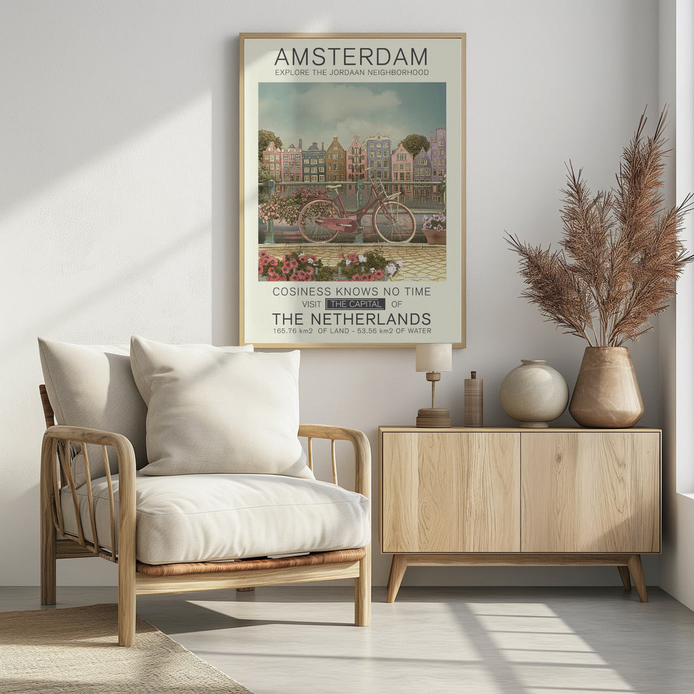 Amsterdam print Poster