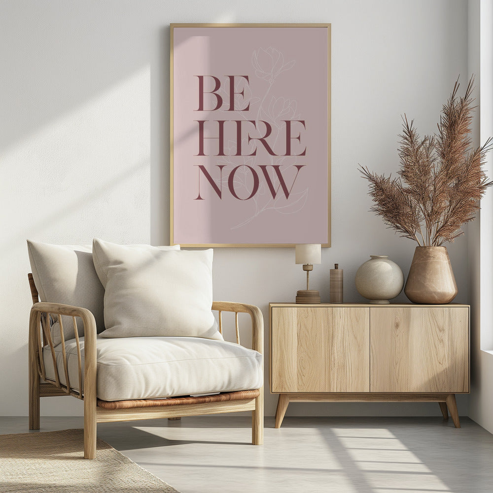 Be Here Now No3 Poster