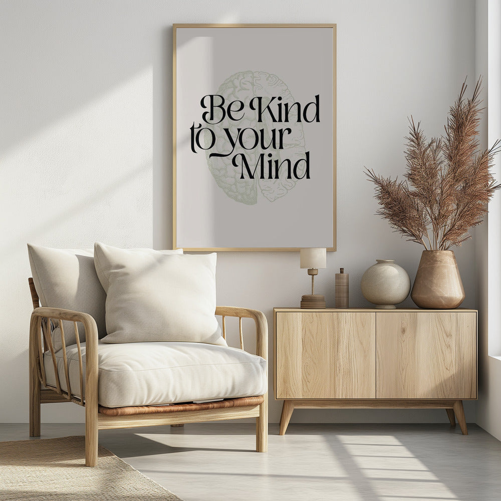 Be Kind To Your Mind No2 Poster