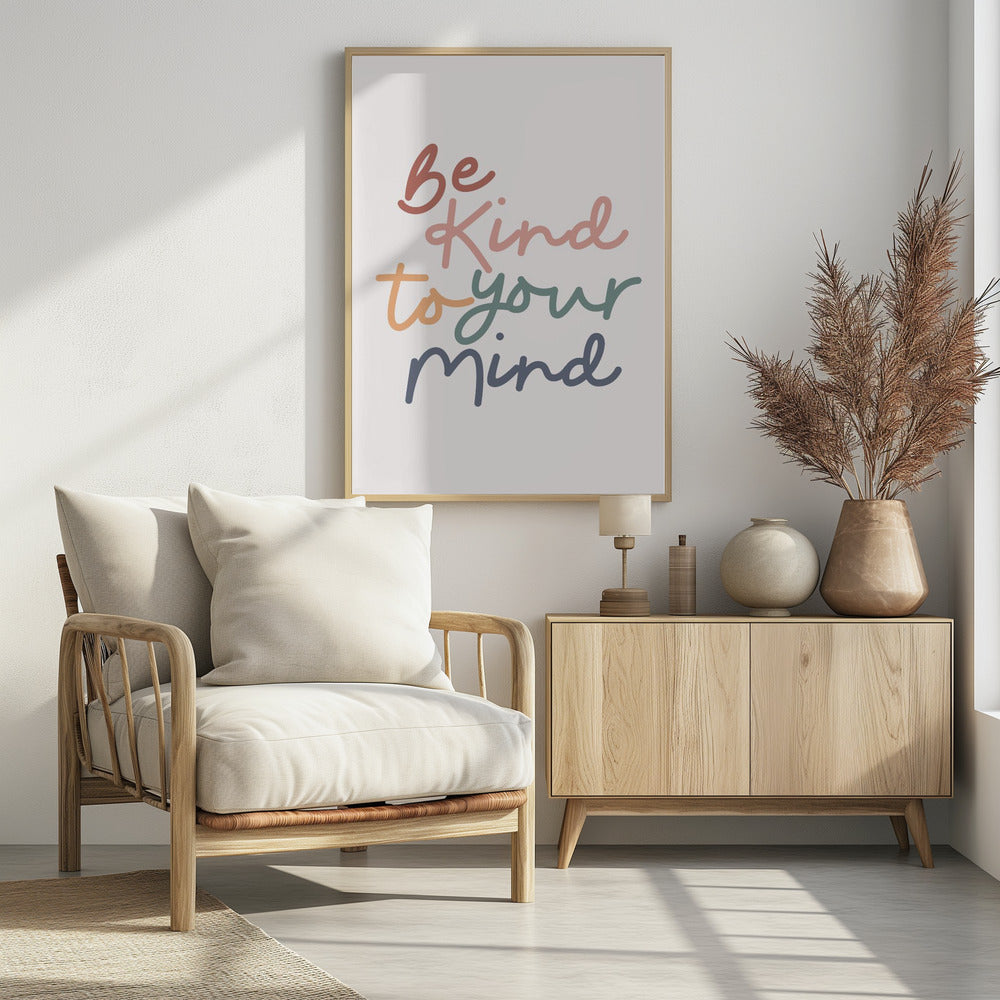 Be Kind To Your Mind Poster