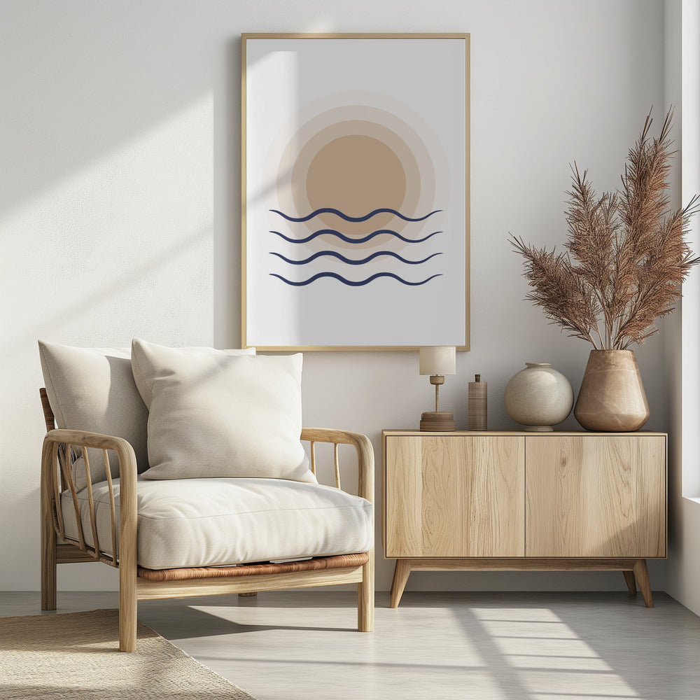 Sun Calm Poster