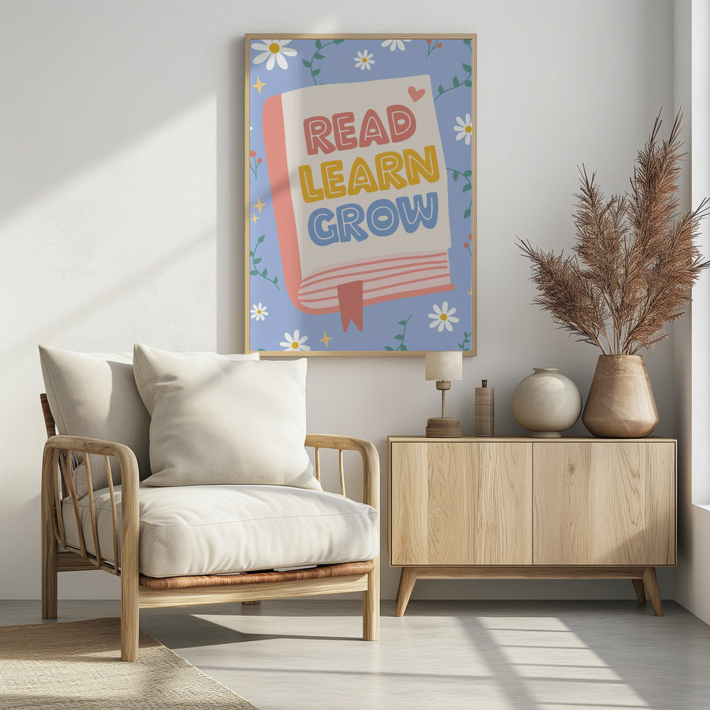 Read Learn Grow 4 Poster