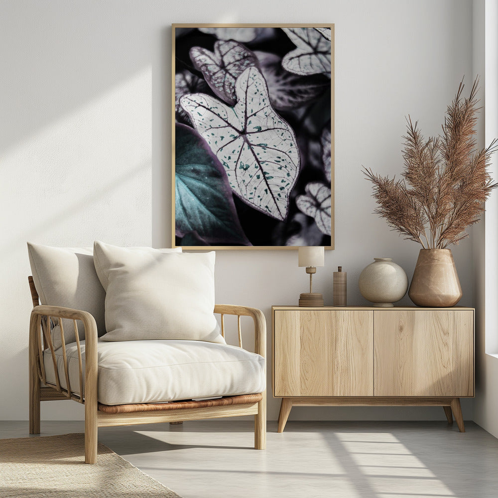 Botanical Saphire Poster