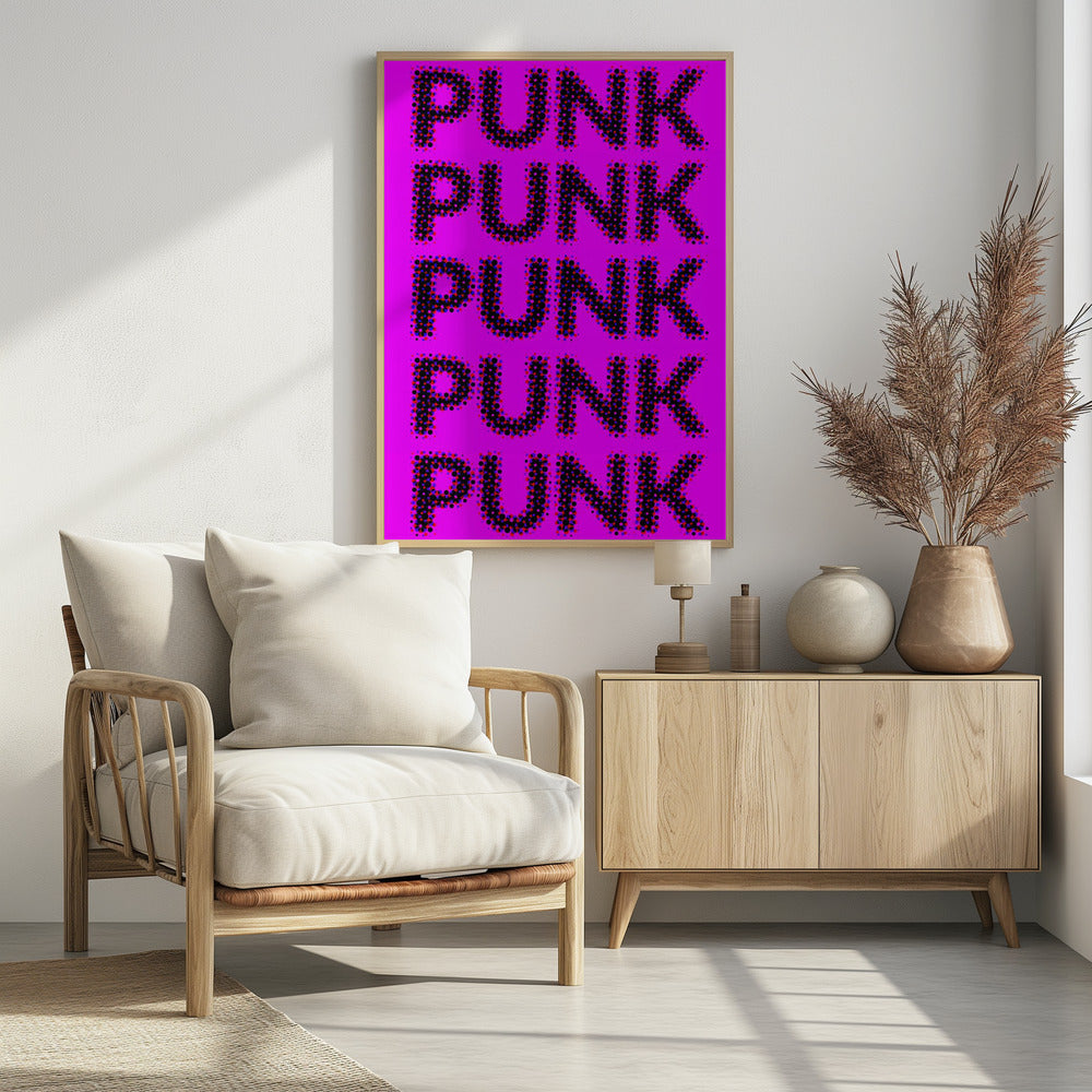 Pink Punk Poster